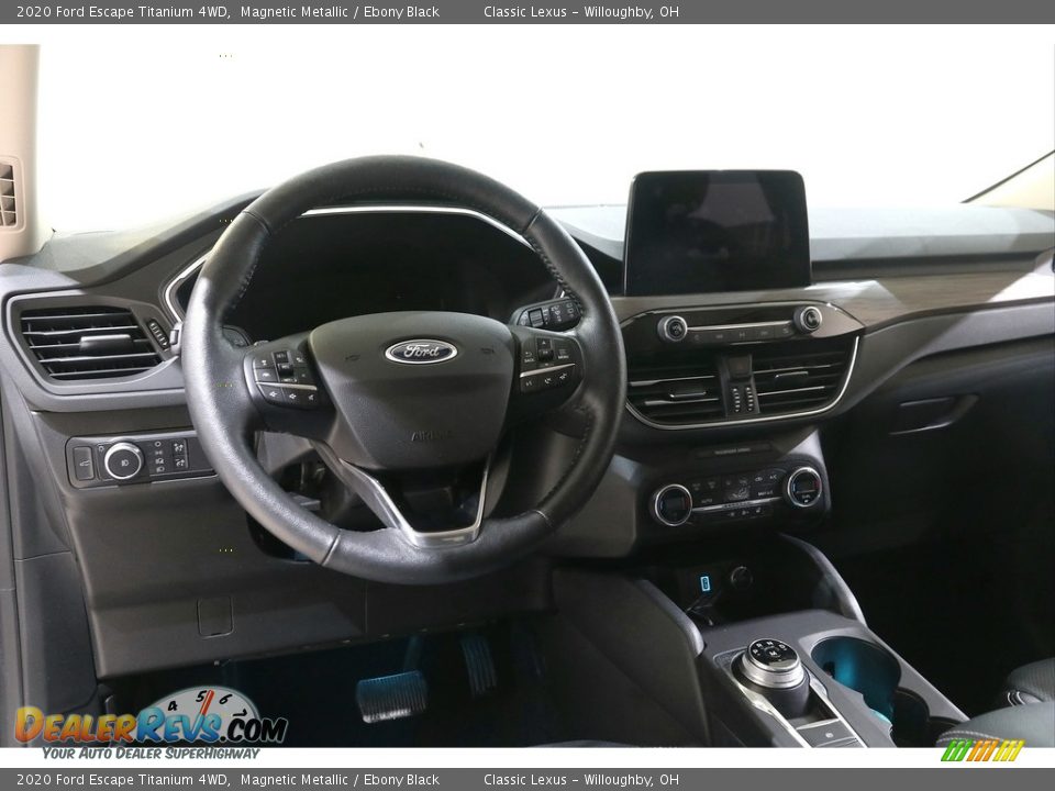 2020 Ford Escape Titanium 4WD Magnetic Metallic / Ebony Black Photo #6