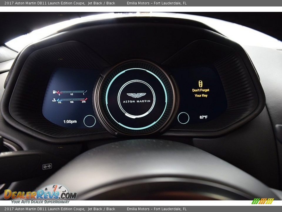 2017 Aston Martin DB11 Launch Edition Coupe Gauges Photo #48