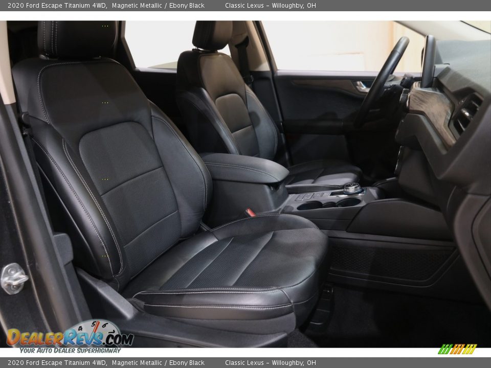 2020 Ford Escape Titanium 4WD Magnetic Metallic / Ebony Black Photo #17