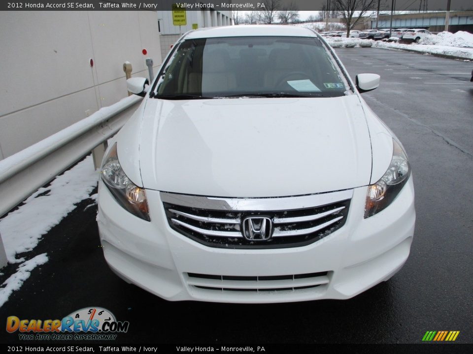 2012 Honda Accord SE Sedan Taffeta White / Ivory Photo #7