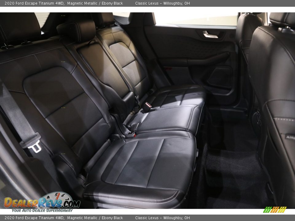 2020 Ford Escape Titanium 4WD Magnetic Metallic / Ebony Black Photo #18