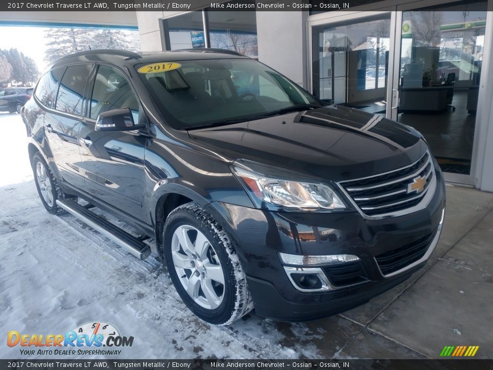 2017 Chevrolet Traverse LT AWD Tungsten Metallic / Ebony Photo #2