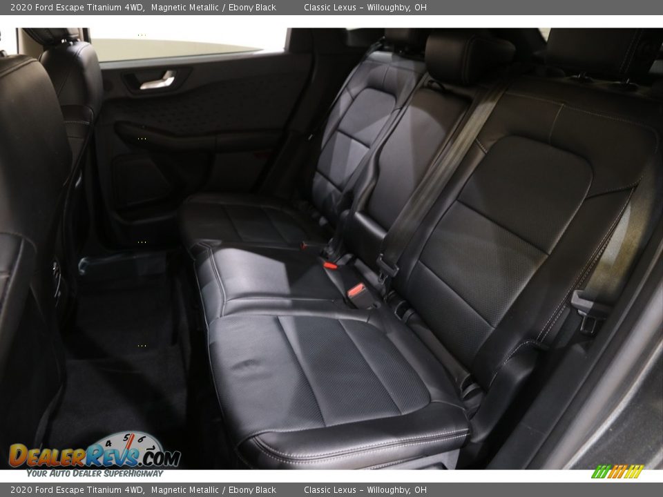 2020 Ford Escape Titanium 4WD Magnetic Metallic / Ebony Black Photo #19