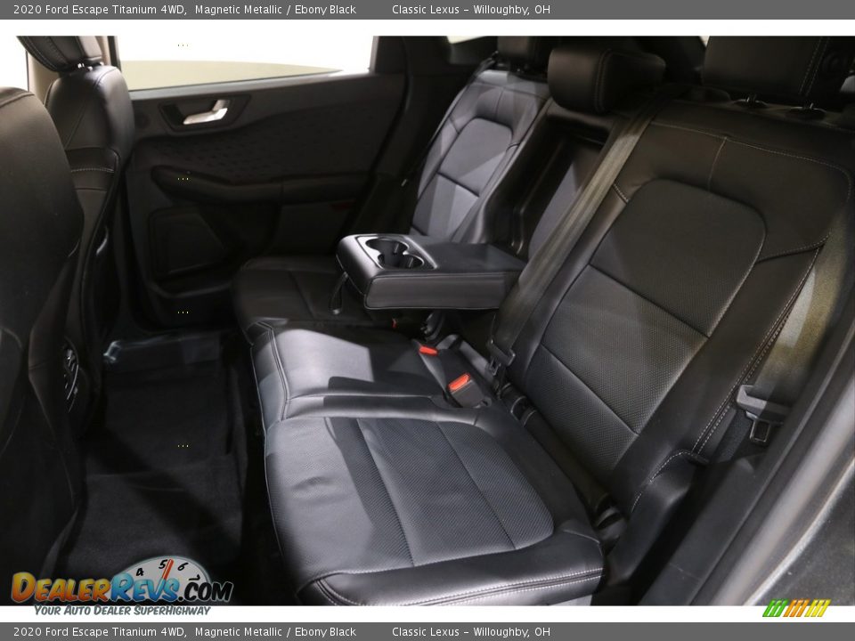 2020 Ford Escape Titanium 4WD Magnetic Metallic / Ebony Black Photo #20