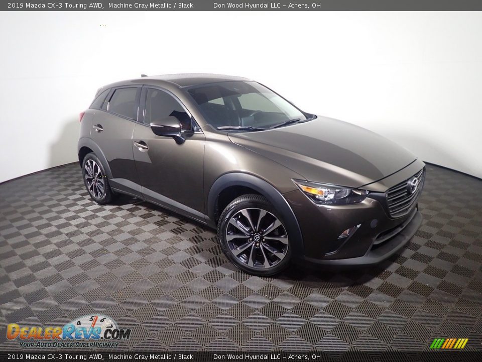 2019 Mazda CX-3 Touring AWD Machine Gray Metallic / Black Photo #4