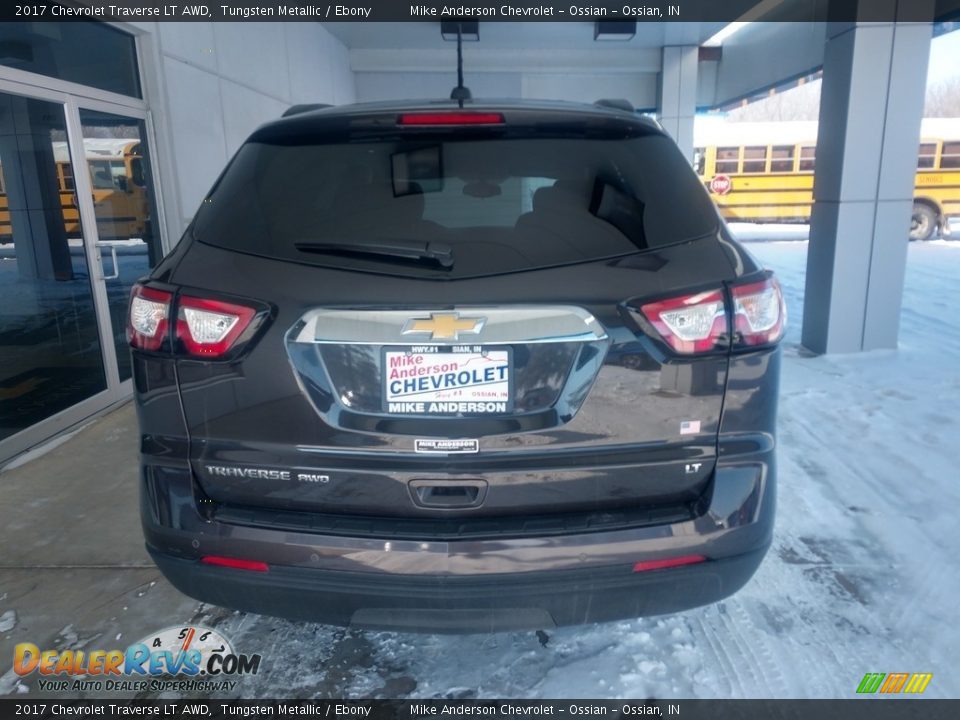 2017 Chevrolet Traverse LT AWD Tungsten Metallic / Ebony Photo #5