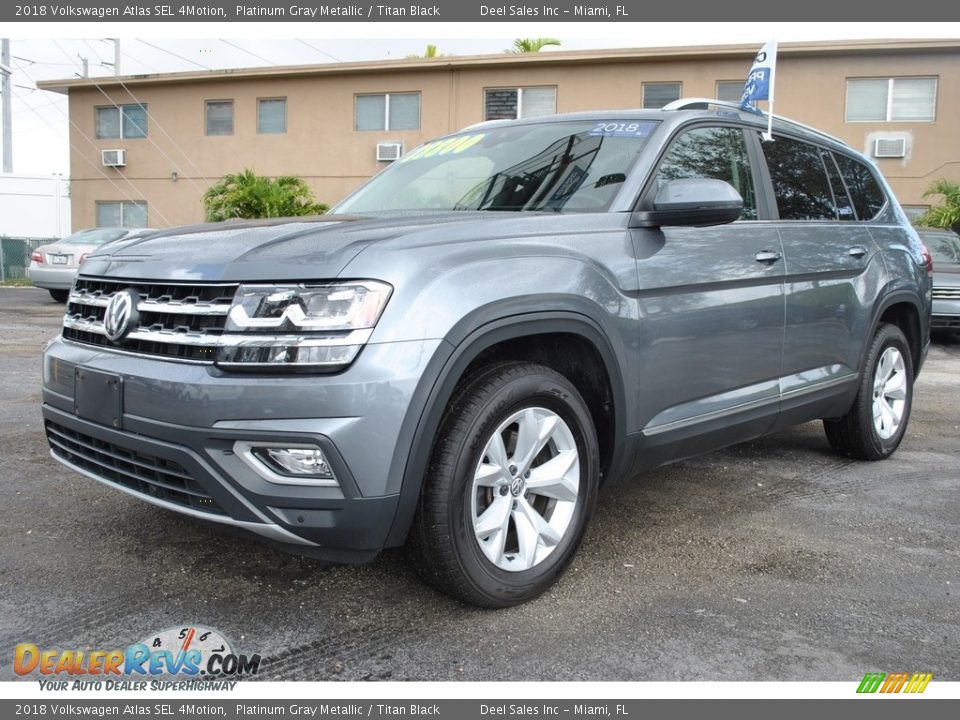Platinum Gray Metallic 2018 Volkswagen Atlas SEL 4Motion Photo #5