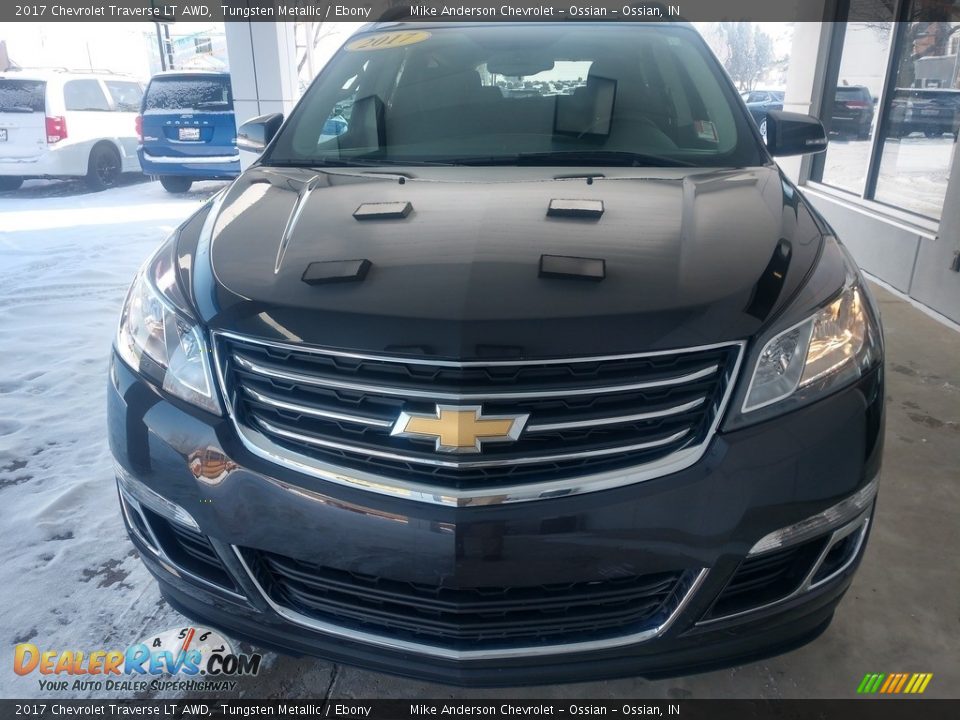 2017 Chevrolet Traverse LT AWD Tungsten Metallic / Ebony Photo #10