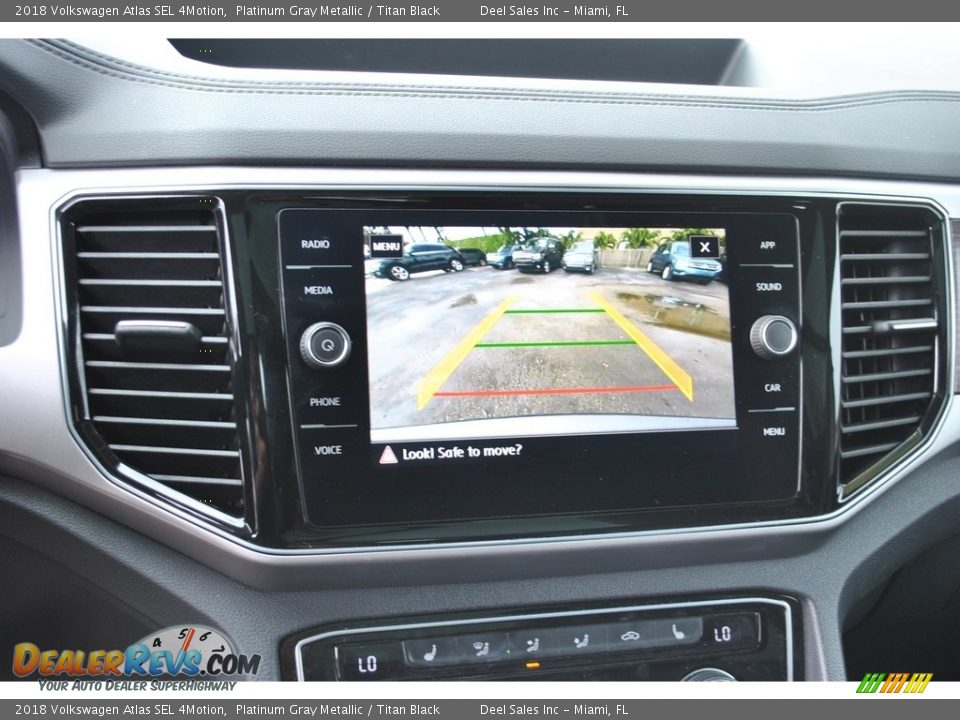 2018 Volkswagen Atlas SEL 4Motion Platinum Gray Metallic / Titan Black Photo #16