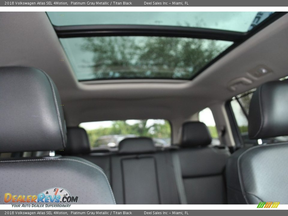 2018 Volkswagen Atlas SEL 4Motion Platinum Gray Metallic / Titan Black Photo #19