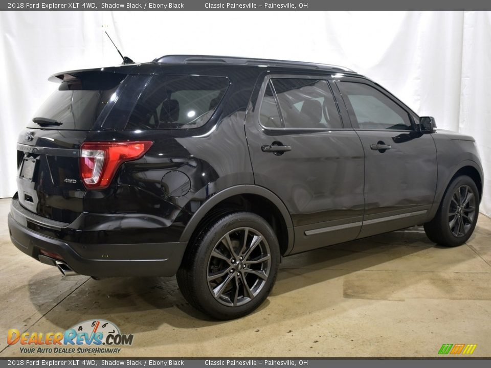 2018 Ford Explorer XLT 4WD Shadow Black / Ebony Black Photo #2