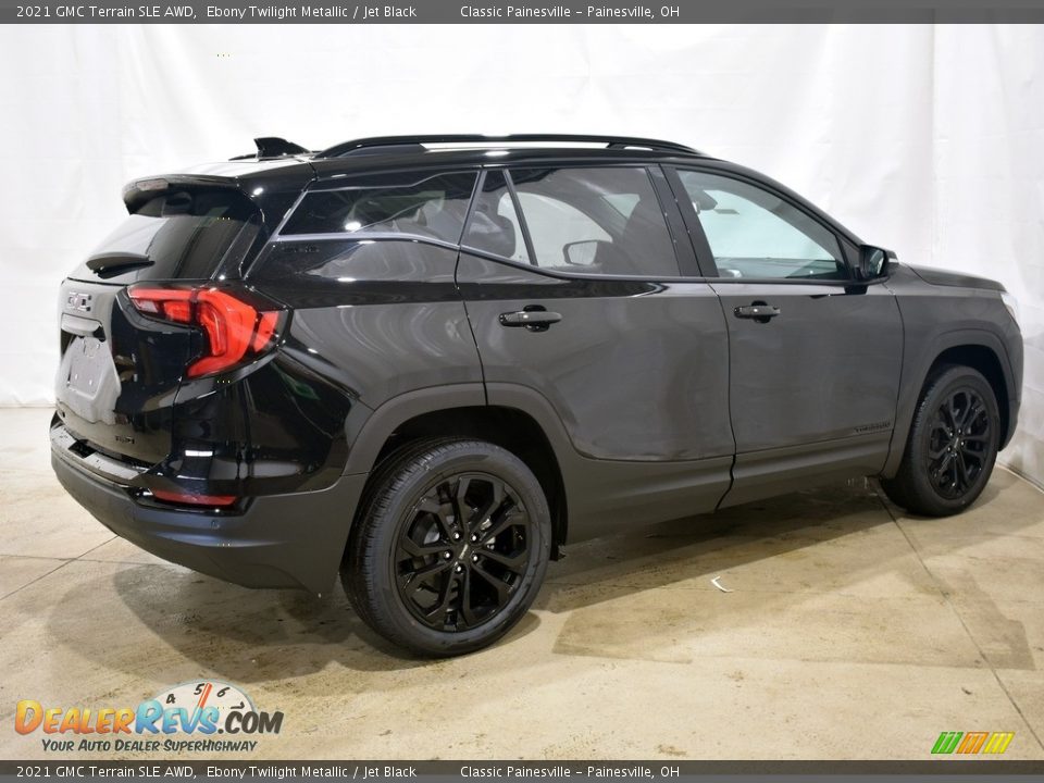 2021 GMC Terrain SLE AWD Ebony Twilight Metallic / Jet Black Photo #2