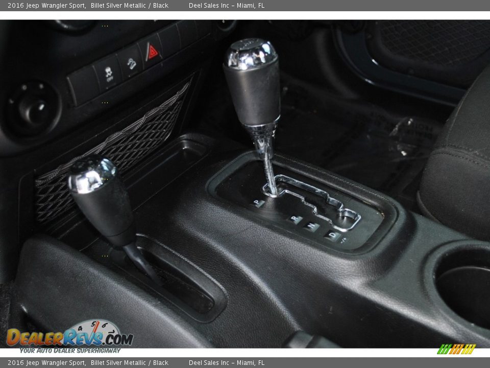 2016 Jeep Wrangler Sport Billet Silver Metallic / Black Photo #15