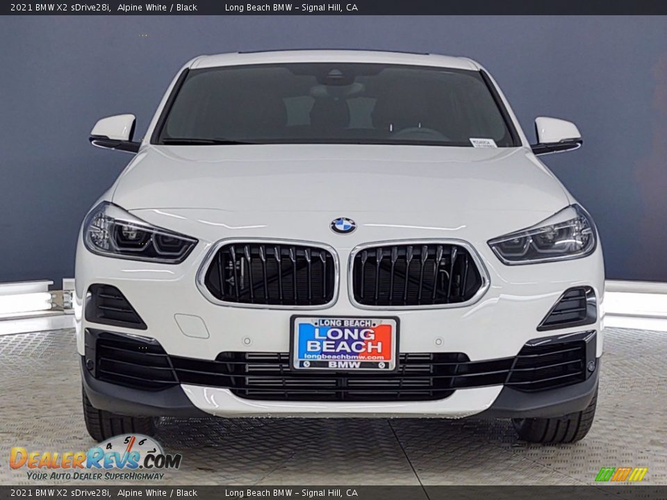 2021 BMW X2 sDrive28i Alpine White / Black Photo #2