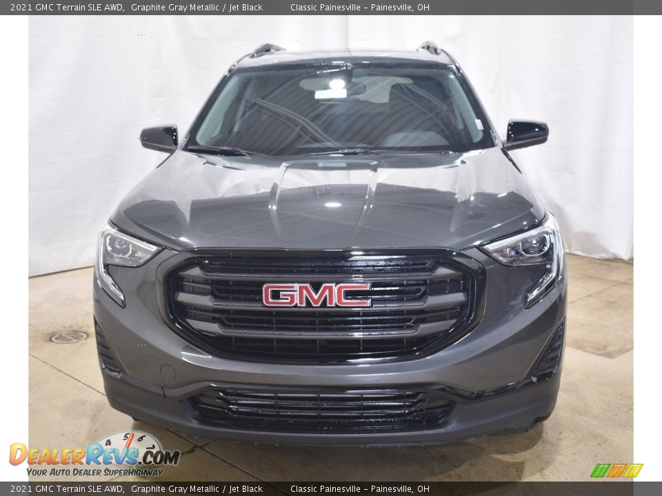 2021 GMC Terrain SLE AWD Graphite Gray Metallic / Jet Black Photo #4