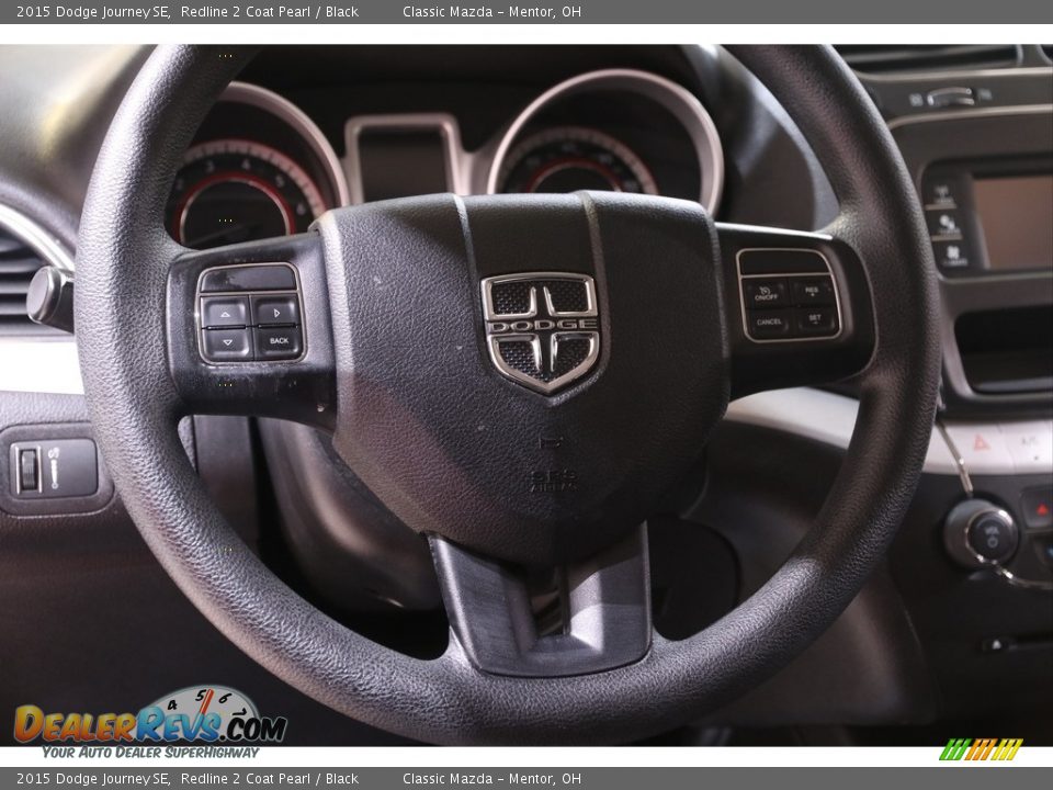 2015 Dodge Journey SE Redline 2 Coat Pearl / Black Photo #7