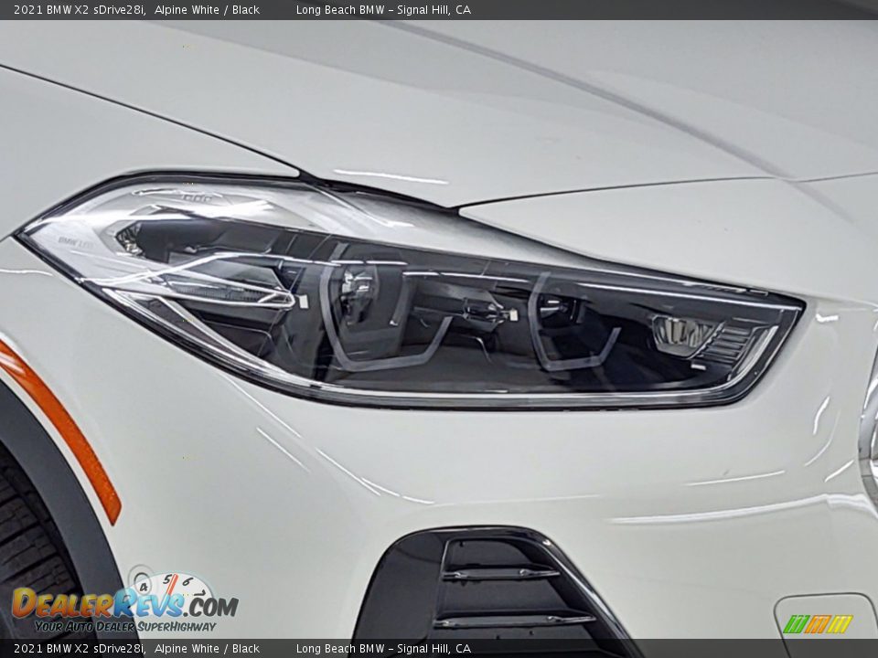 2021 BMW X2 sDrive28i Alpine White / Black Photo #20