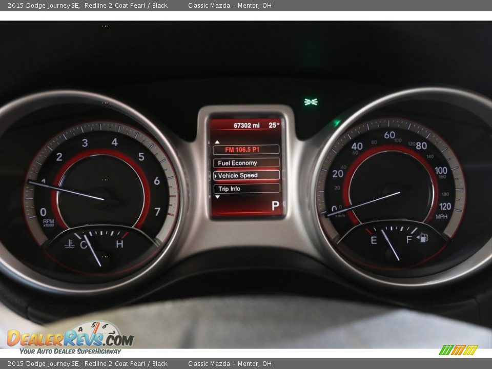 2015 Dodge Journey SE Redline 2 Coat Pearl / Black Photo #8