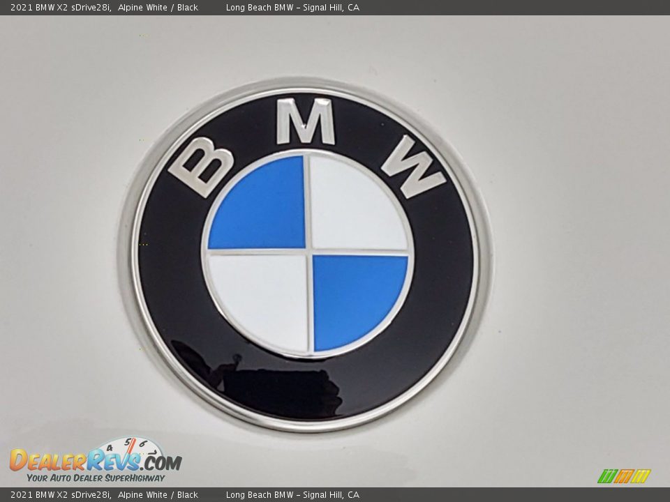 2021 BMW X2 sDrive28i Alpine White / Black Photo #21