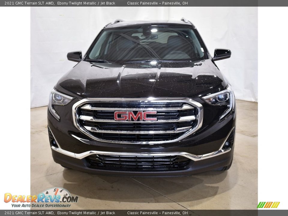 2021 GMC Terrain SLT AWD Ebony Twilight Metallic / Jet Black Photo #4