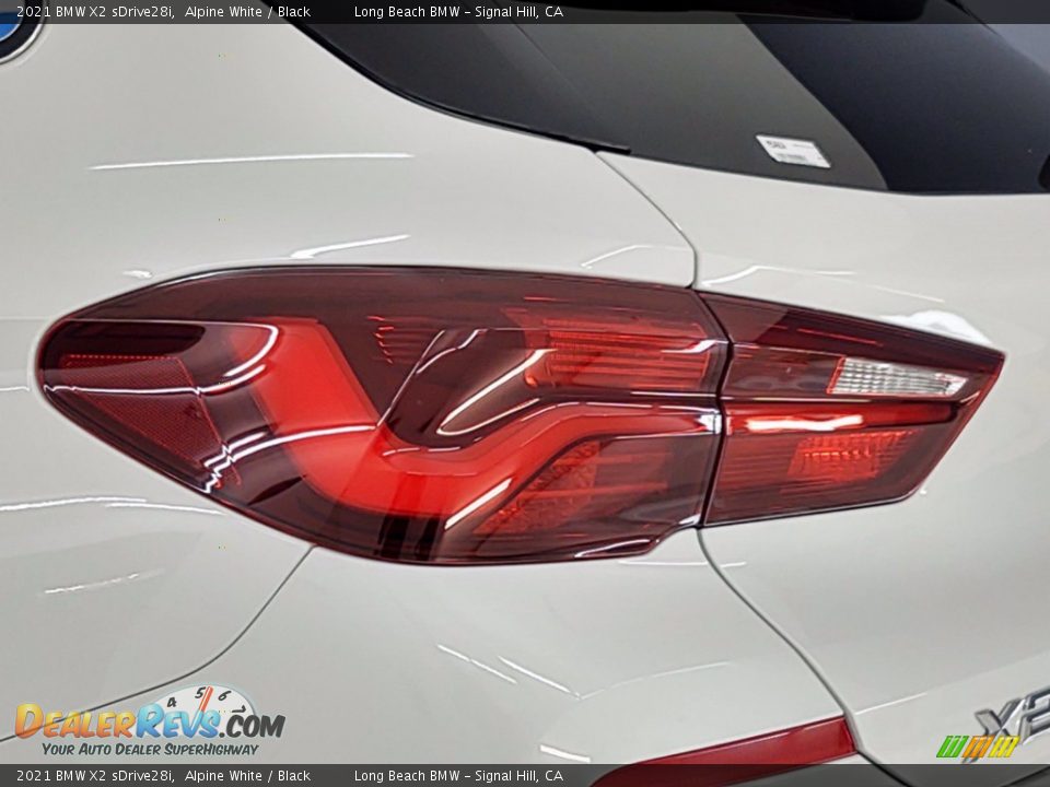 2021 BMW X2 sDrive28i Alpine White / Black Photo #22