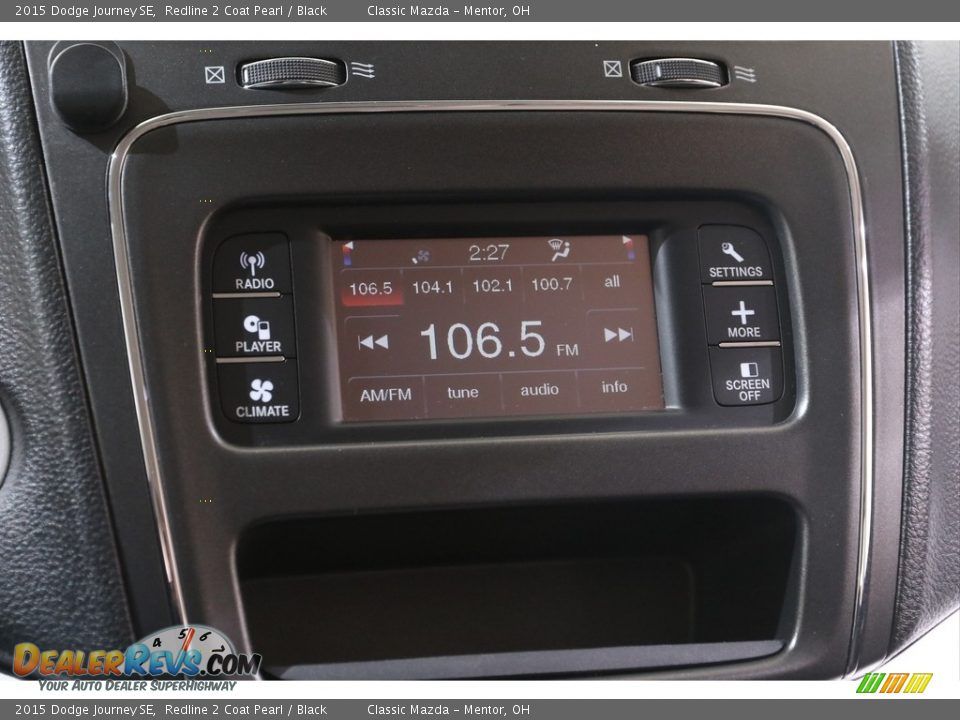 2015 Dodge Journey SE Redline 2 Coat Pearl / Black Photo #10