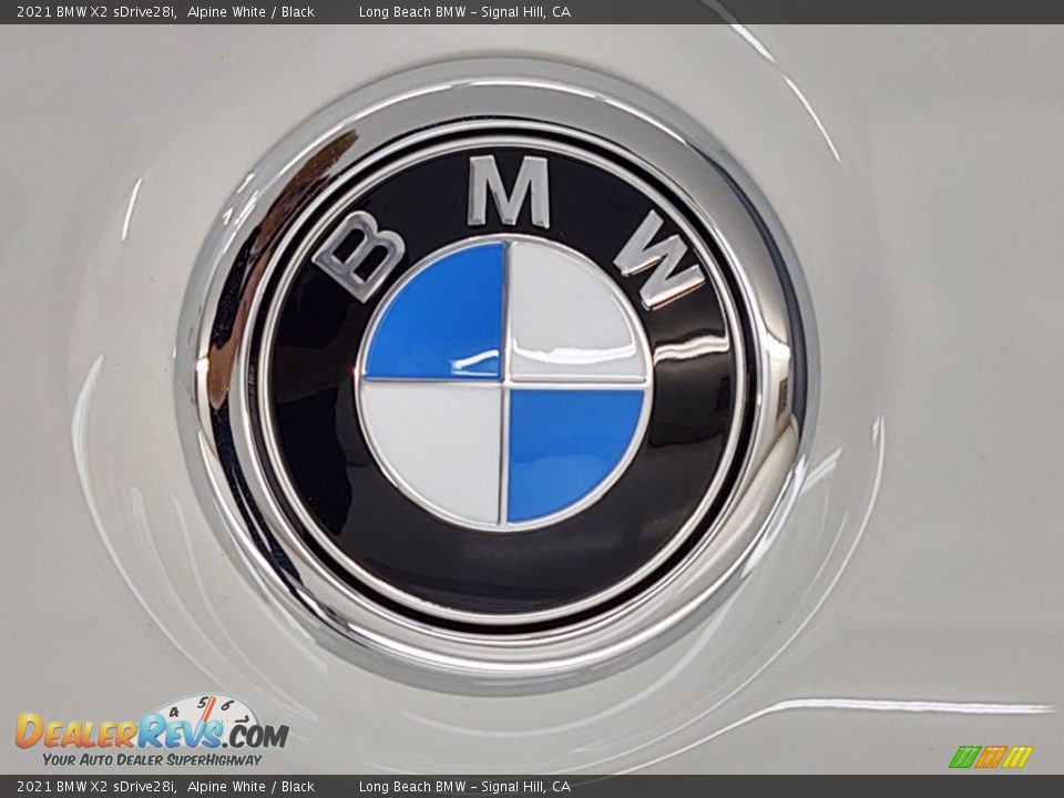 2021 BMW X2 sDrive28i Alpine White / Black Photo #23