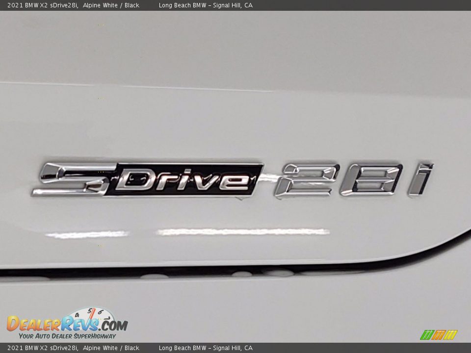 2021 BMW X2 sDrive28i Alpine White / Black Photo #24