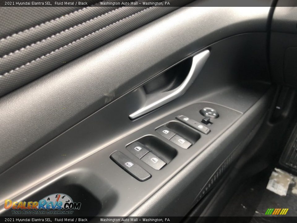 2021 Hyundai Elantra SEL Fluid Metal / Black Photo #13