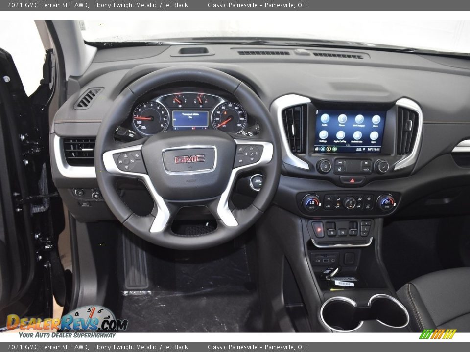 2021 GMC Terrain SLT AWD Ebony Twilight Metallic / Jet Black Photo #9