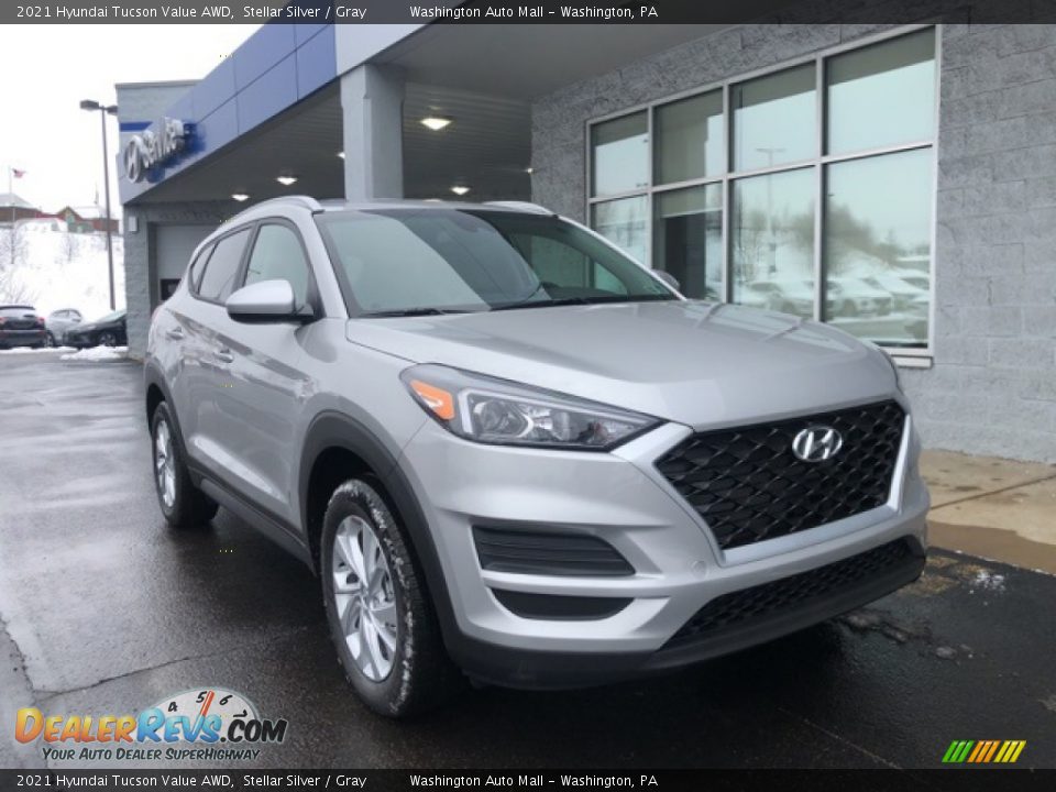 2021 Hyundai Tucson Value AWD Stellar Silver / Gray Photo #1