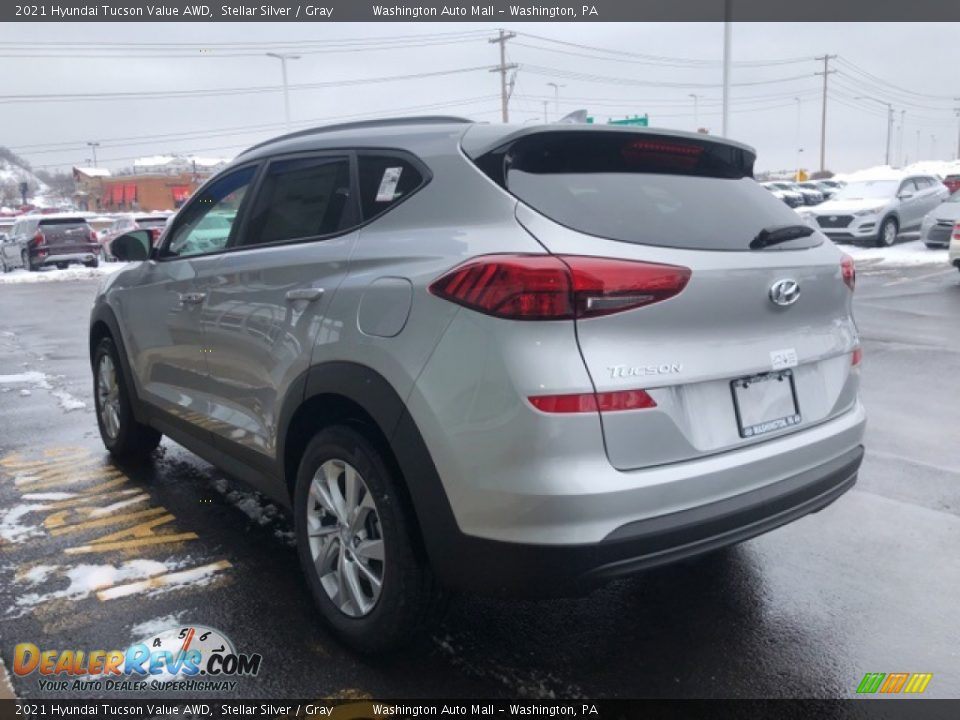 2021 Hyundai Tucson Value AWD Stellar Silver / Gray Photo #3