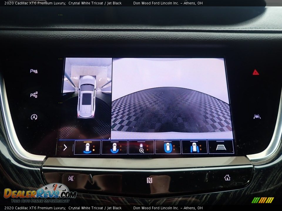 2020 Cadillac XT6 Premium Luxury Crystal White Tricoat / Jet Black Photo #3