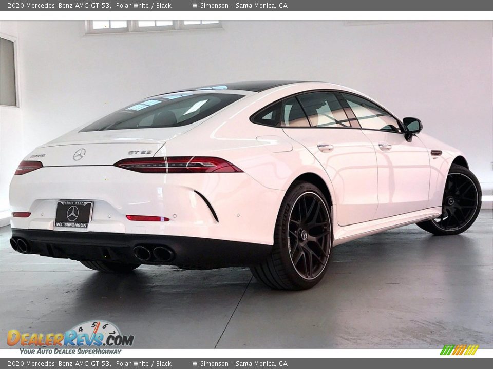 2020 Mercedes-Benz AMG GT 53 Polar White / Black Photo #13