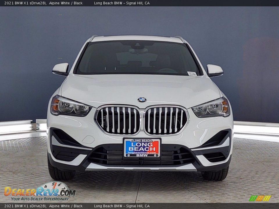 2021 BMW X1 sDrive28i Alpine White / Black Photo #2