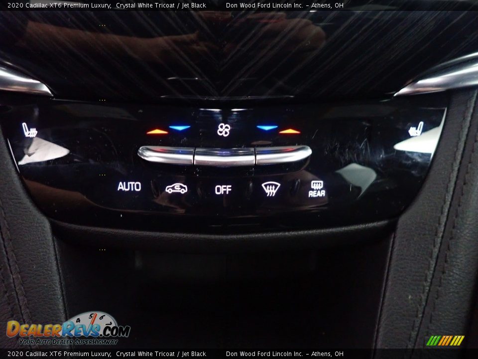 2020 Cadillac XT6 Premium Luxury Crystal White Tricoat / Jet Black Photo #4