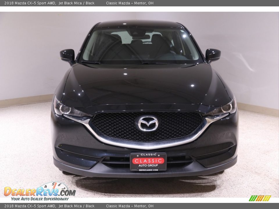 2018 Mazda CX-5 Sport AWD Jet Black Mica / Black Photo #2
