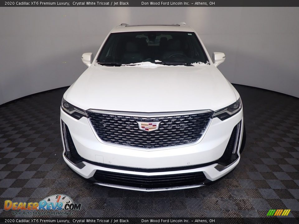 2020 Cadillac XT6 Premium Luxury Crystal White Tricoat / Jet Black Photo #7