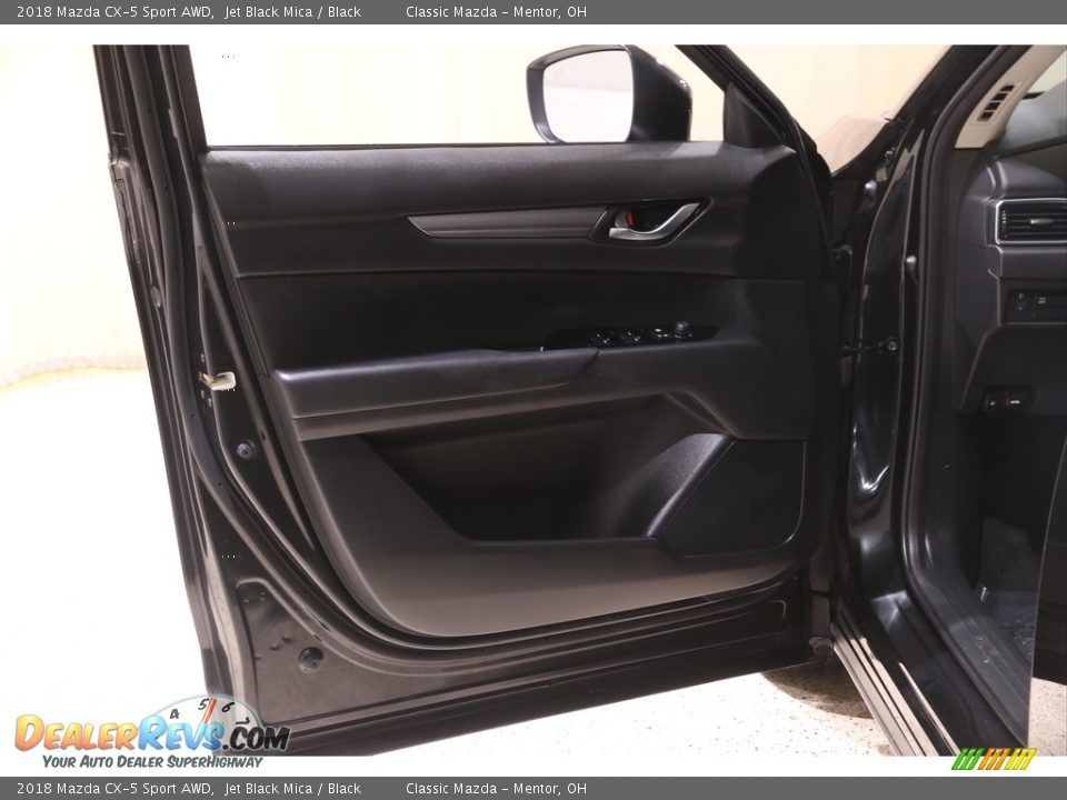 2018 Mazda CX-5 Sport AWD Jet Black Mica / Black Photo #4