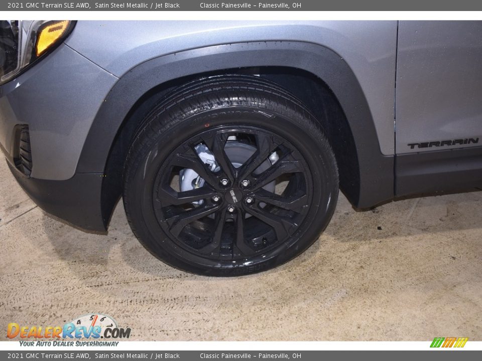 2021 GMC Terrain SLE AWD Satin Steel Metallic / Jet Black Photo #5