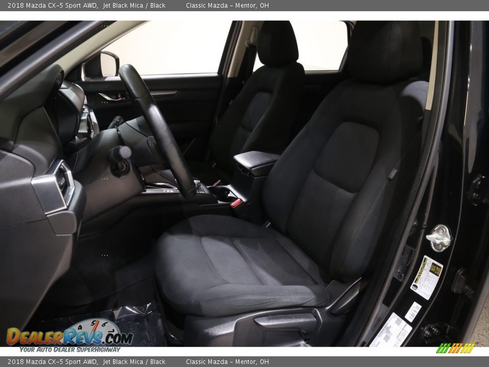 2018 Mazda CX-5 Sport AWD Jet Black Mica / Black Photo #5
