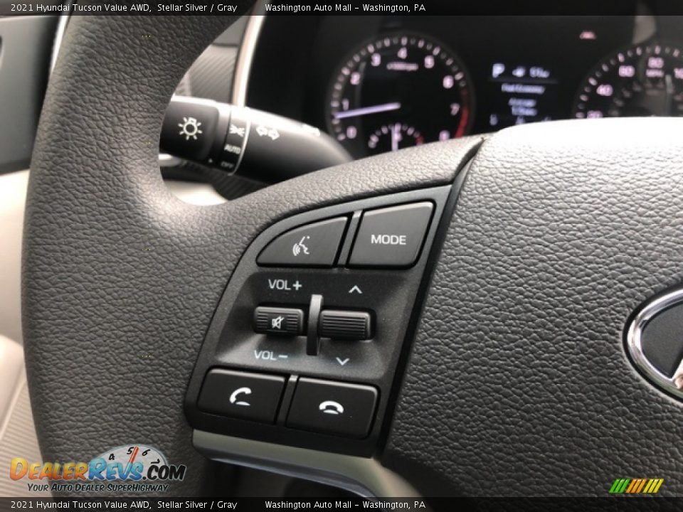 2021 Hyundai Tucson Value AWD Stellar Silver / Gray Photo #11
