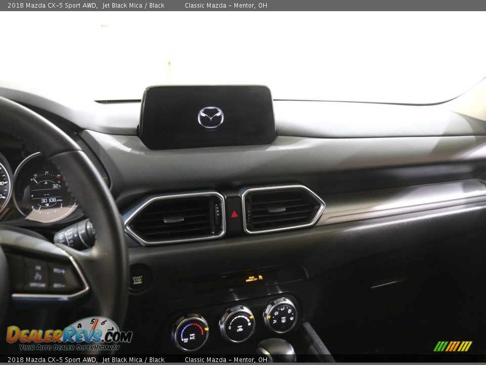 2018 Mazda CX-5 Sport AWD Jet Black Mica / Black Photo #9