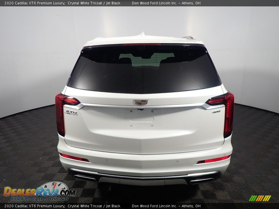 2020 Cadillac XT6 Premium Luxury Crystal White Tricoat / Jet Black Photo #15