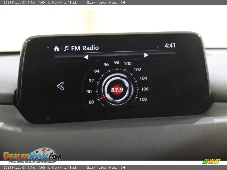 2018 Mazda CX-5 Sport AWD Jet Black Mica / Black Photo #11