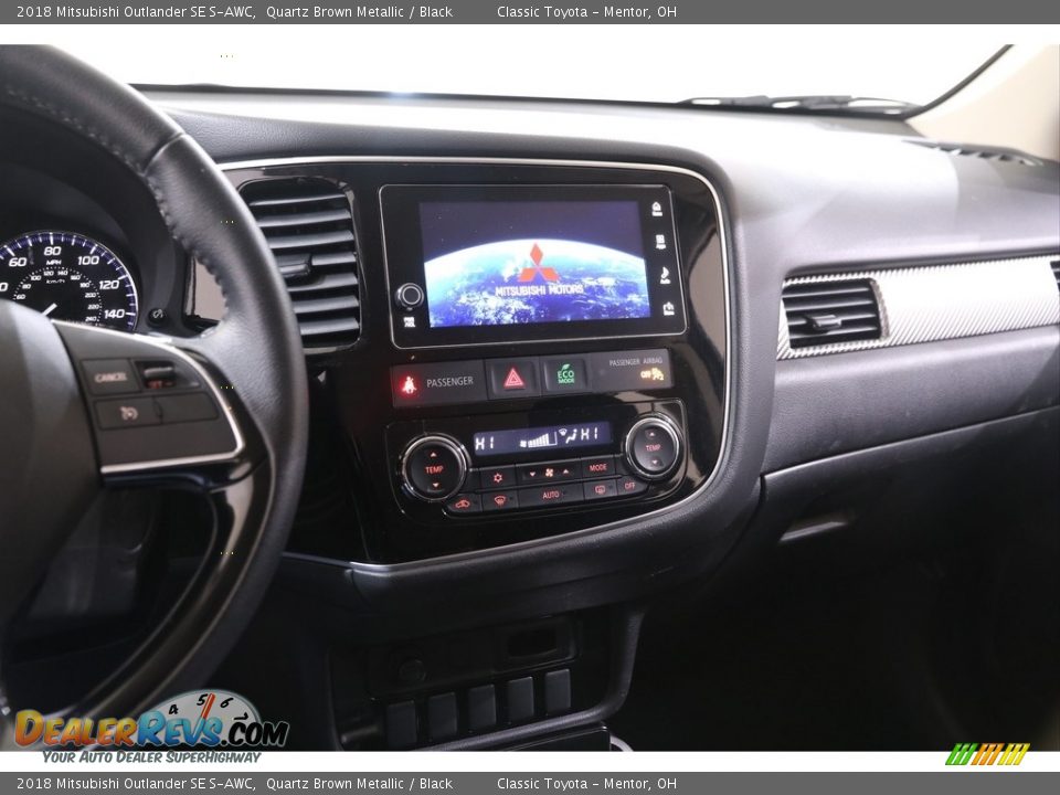 2018 Mitsubishi Outlander SE S-AWC Quartz Brown Metallic / Black Photo #9