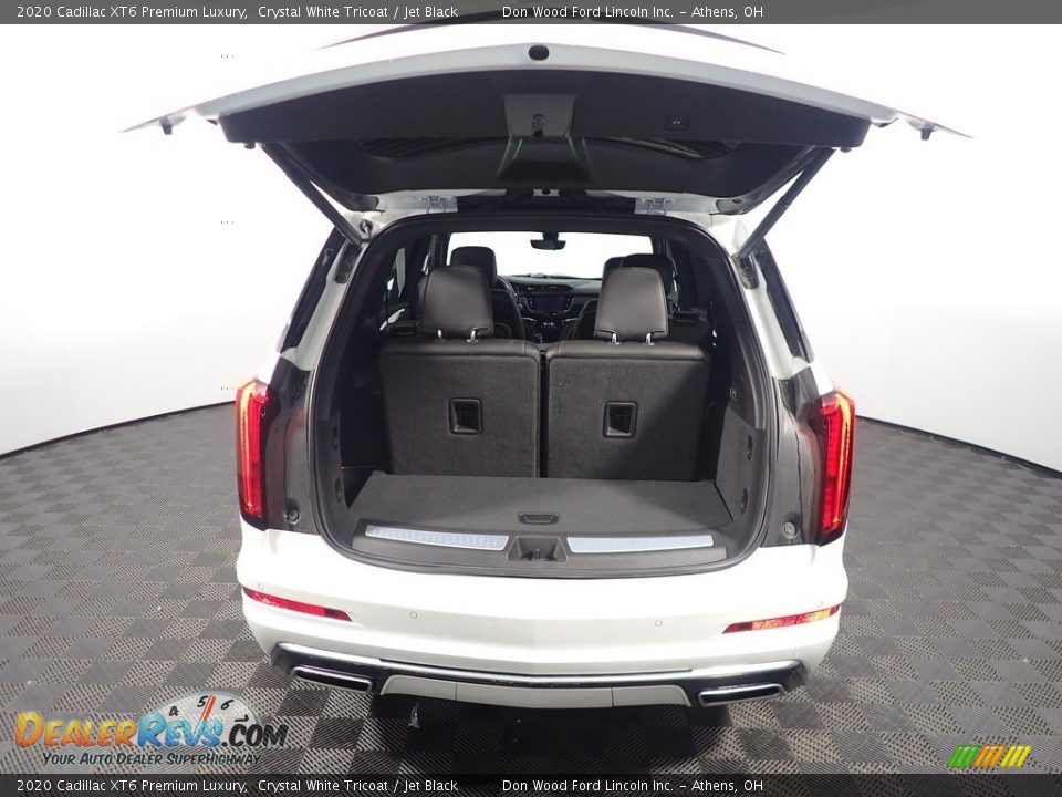 2020 Cadillac XT6 Premium Luxury Crystal White Tricoat / Jet Black Photo #16