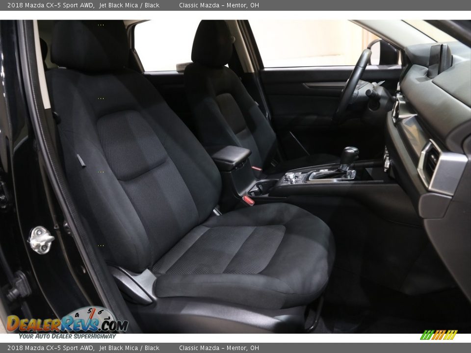 2018 Mazda CX-5 Sport AWD Jet Black Mica / Black Photo #14