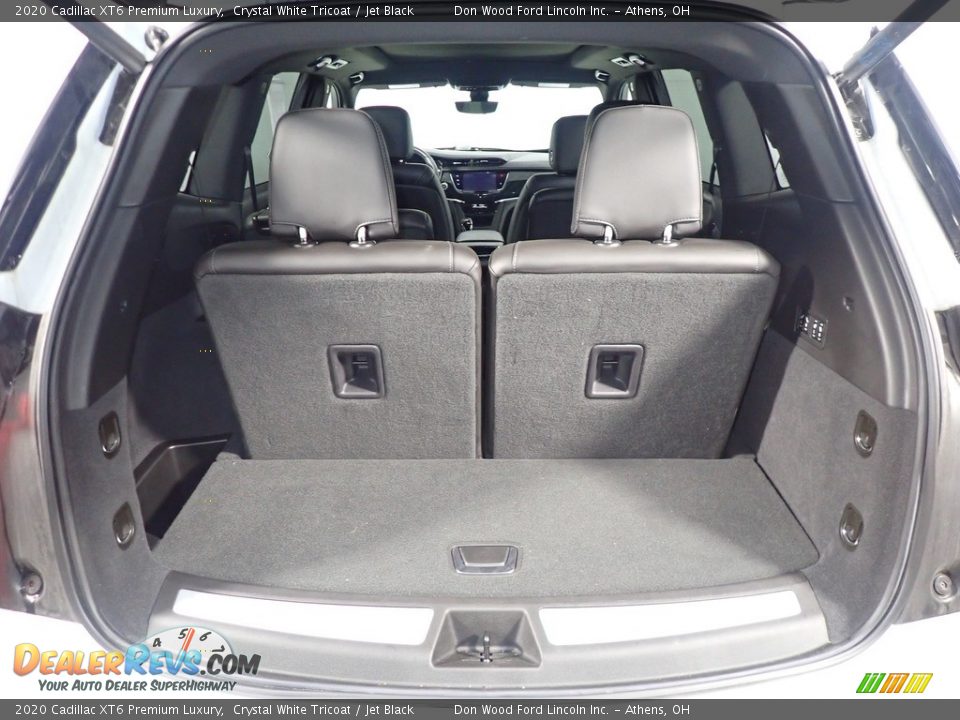 2020 Cadillac XT6 Premium Luxury Crystal White Tricoat / Jet Black Photo #18