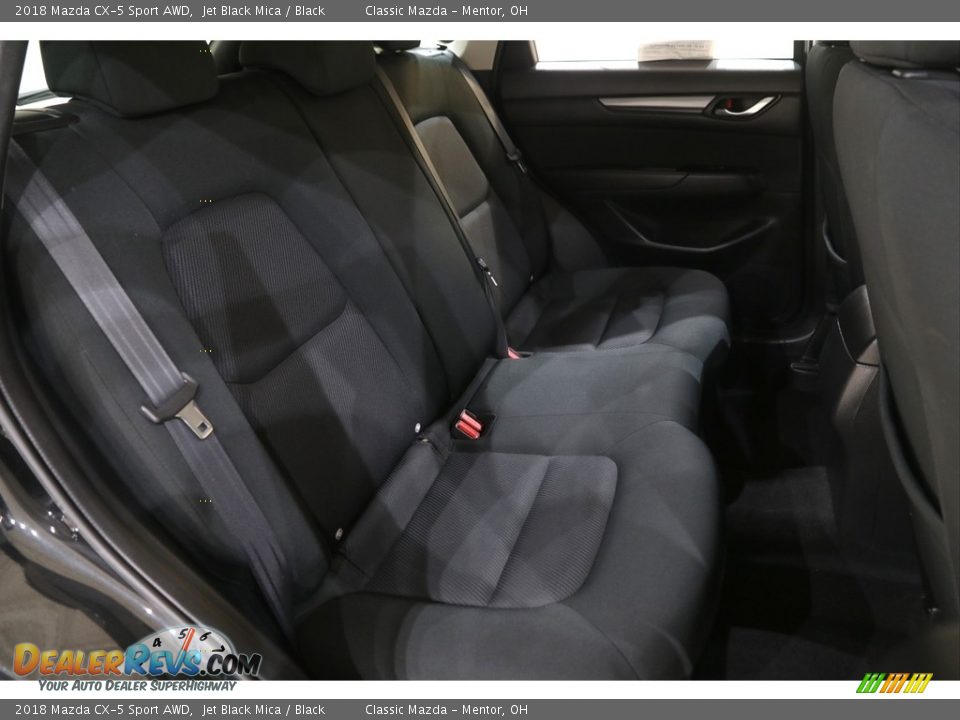 2018 Mazda CX-5 Sport AWD Jet Black Mica / Black Photo #15